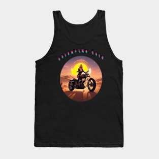 Galentines gal in the desert at sunset Tank Top